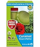 PROTECT GARDEN Curamat Rosen-Pilzfrei, Konzentrat gegen Pilzkrankheiten an Rosen und Zierpflanzen sowie gegen Buchsbaumtriebssterben, 200 ml