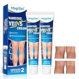 Krampfadern Creme, Varicose Veins Cream, Venensalbe Creme Gegen Krampfadern,2pc, Varicose Veins Relief Cream, Verbesserung der Durchblutung und Linderung von Müden und Schweren Beinen