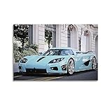 YIBIN Hyper Auto-Poster für Koenigsegg Trevita Poster, dekorative Malerei, Leinwand, Wandposter und Kunstdruck, moderne Familienschlafzimmer-Dekoration, Poster, 20 x 30 cm