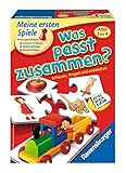 Ravensburger 21402 - was passt zusammen? - Puzzelspiel für Kinder, Bildpaare zuordnen für 1-4 Spieler ab 2 Jahren