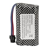 LUCKDANO 7.4 V 1500 MAH RC -Auto Batterie Lipo Batterie Fernbedienung Auto Lipo - mit SM 3P Stecker Überladungsschutz für RC Crawler Car Ersatz