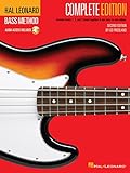 Hal Leonard Bass Method Complete Edition Bücher 1,2 und 3 in einem benutzerfreundlichen Band zusammengebunden: Books 1,2 & 3 Bound Together in One Easy-to-Use Volume