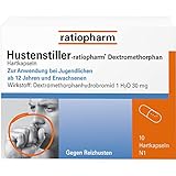 HUSTENSTILLER ratioph.Dextromethorphan Kapseln 10 St