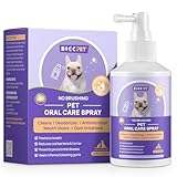 HICC PET Oral Care Spray für Hunde und Katzen, Kampf gegen schlechten Atem durch Plaque und Zahnfleisch Rötung, dentalspray für Hunde, Hund Gingivitis Behandlung, Hund Atem Erfrischer, 5,1 FL Oz