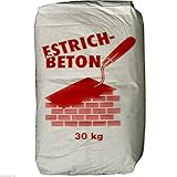 30Kg Estrichbeton 0,33€/Kg Fertigbeton Beton Trockenmörtel, kein Ruckzuck-Beton