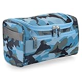 IGNPION Hängende Kulturbeutel für Männer (Tarnung Blau)