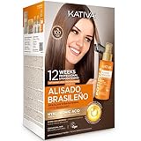 Kativa Premium brasilianisches Glättungs-Set - Neue Formel mit Hyaluronsäure - Serum ohne Ausspülen