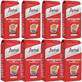 Segafredo Kaffee Espresso - Intermezzo, 8x1000g Bohnen