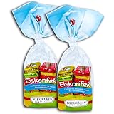 2 er Pack Riegelein Oster-Eiskonfekt Schokoriegel 250g Mini-Tafeln (je ca. 22 Stück) aus Eiskonfekt mit Ostermotiven