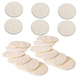 Anneome 36 Stück Make -up -Entfernung und Gesichtswäsche Tabletten peeling pads mitesser entfernen hautrein natürlicher Peeling-Wäscher Peeling-Pad für das Gesicht natürliche Luffa-Pads