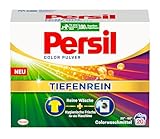 Persil Color Pulver Tiefenrein Waschmittel 20 Waschladungen, Colorwaschmittel für reine Wäsche und hygienische Frische für die Maschine, effektiv von 20 °C bis 60 °C