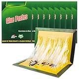 10 Stück Klebefalle Heimchenfalle, 31.5 cm X 21 cm Klebefallen, Kakerlaken Falle, Ungeziefer Falle, Klebrig Und Leicht Zu Bedienen, Für Schädlinge, Gegen Schaben