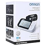 Omron M500 Intelli IT (neu 2020) Oberarm Blutdruckmessgerät, IntelliWrap Manschette (22-42cm) Speicher 2x100 + Gastmodus, Klinisch validiert