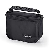 SMALLRIG Mini Camera Tasche Bag Protective Carrying Case, kleine Kamera Schutztasche, Nylon Handtaschen Storage Box mit atmungsaktivem Mesh, Doppelreißverschluss Design (16 x 12cm) - 3704