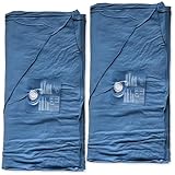 AQUA ROYAL Wasserbetten Matratzen Softside DUAL - Zwei Wasserkerne (beide Seiten) für 180x200 cm Wasserbett kaum Beruhigung F2