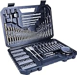 Bosch 103tlg. Bohrer- und Bit Set V-Line Titanium Box (für Holz, Stein und Metall, Zubehör Bohr- und Schraubwerkzeuge)