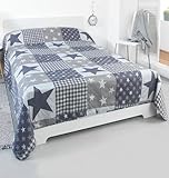 MALIKA® Tagesdecke 220x240 für Betten Überwurfdecke Bettüberwurf Tagesdecke Bett Sofaüberwurf, Größe:220x240 cm, Designe:Design 2