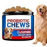 Probiotika Für Hunde – Natürliche Verdauungssnacks Für Die Darmgesundheit | 200g Gesunde Leckereien Natürliche Hautpflege | Nahrungsergänzungsmittel Für Hunde Zur Verdauungsförderung | Fors Nach Dem E