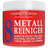 Metall Intensiv-Kraftreiniger Konzentrat 0,5kg | Reinigen, polieren & versiegeln | Für Metall Reinigung & Pflege von Edelstahl Aluminium Chrom Bronze Kupfer Messing Nickel Zink | COOPER & BURTON