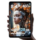 ALLDOCUBE iPlay 60 mini Pro 8,4 Zoll Android 14 Tablet, Helio G99 Octa-Core, 16GB RAM+128GB ROM/TF 512GB, 1920x1200 FHD, 6050mAh Akku, Widevine L1, 5G WLAN, Face ID, 4G LTE, GPS, 6-Achsen-Gyroskop