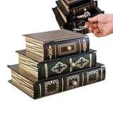 Holz-Schmuckkästchen, Schmuckkästchen-Organizer, Aufbewahrungsbehälter In Mit Deckel, Aufbewahrungsbox Schreibtischschubladen Im Vintage-Stil Für Arbeitszimmer, Schreibtisch, Bücherregal