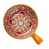 Guaber Mikrowellengeeignete Keramikschüssel mit Suppenschüssel Stil, einfache Reinigung, spülmaschinengeeignet, zum Essen, Verwendung von Suppenschüssel mit