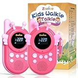 Zookao Walkie Talkie Kinder Spielzeug ab 3-12 Jahre Junge Mädchen, Walki Talki Outdoor Spiele ab 3-12 Jahre Mädchen Woki Toki Weihnachten Geburtstags Geschenke Junge 3-12 Jahre Mädchen Funkgeräte Set