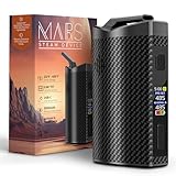 Vaporizer Cannabis Verdampfer MarsKit mit Keramikmundstück LCD Display &Temperature Control (100°C - 250°C), USB-C Quick Charge/Timerfunktion/ 3000mAh Akku &leicht zu reinigen