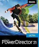 CyberLink PowerDirector 21 Ultra / Benutzerfreundliches Videobearbeitungsprogramm für PC / Greenscreen und tausenden Effekten / Fotoshow / Heimstudio / Screen Recorder / Windows 10/11 [Download]