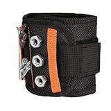 WENKTO® Magnetarmband für Männer; Vatertagsgeschenk für Papa; Handwerker Magnetarmband mit Magneten für Werkzeuge; Praktisches Männergeschenk für Handwerker, DIY-Enthusiasten und Heimwerker