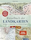 Rätselbuch der Landkarten: Rätselspaß mit Karten, City-Plänen, Skylines & Flaggen. Das perfekte Geschenk für Landkarten-Fans und Geographie-Liebhaber (Logikrätsel)