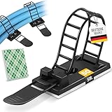 Flexowire 50 Stk. Kabelclips Kabelklemmen - selbstklebend als Kabelführung Kabelmanagement - Kabelhalter Kabelklemme Kabelclip Kabelbefestigung Kabelhalterungen Schreibtisch Organizer