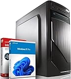 Intel i9 11900KF 16-Thread Business Office Multimedia Computer mit 3 Jahren Garantie! | i9 11900KF 16-Thread CPU, 5.3 GHz | 32GB DDR4 | 1TB SSD | 2TB | DVD±RW | USB3 | Win11 | WLAN | MS Office | #6959