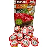 Iberitos Tomate, natürlich, gerieben, für 120 Pads à 22 g, geriebene natürliche Tomaten, speziell für Gastronomie, komplett natürlich