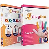 Snugfast Fingerpflaster, Fingerlinge, Fingerschützer, Fingerbandage, Fingerverband verschiedenen Farben 30 Stück