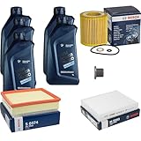 EISENFELS Inspektionspaket enthält 5 Liter Motoröl LONGLIFE 04 TWIN POWER TURBO 5W-30 Ölfilter Luftfilter Innenraumfilter Verschlussschraube kompatibel mit 4 Gran Coupe F36 420i xDrive 428i F33