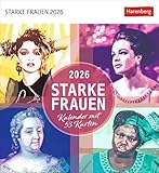 Starke Frauen - Kalender 2026 - Harenberg-Verlag - Postkartenkalender mit 53 heraustrennbaren Postkarten - 16 cm x 17,5 cm