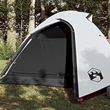 Campingzelt 2 Personen Weiß 264x210x125 cm 185T TAFT, ShGaxin Caming Zelt, Camping Markise Zelt, Camping Tents, Camping-Zelt - 94334