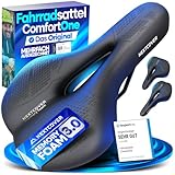 NEXTCOVER® Fahrradsattel - Das Original - mit Memory-Foam 3.0 I maximaler Fahrkomfort I ergonomischer Fahrrad Sattel für Damen & Herren I Fahrradsattel Herren bequem, Sattel Damen bequem weich