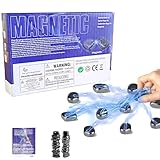 Magnetisches Schachspiel, Magnet Spiel magnetisches schachspiel Steine mit Spielseil, Reisen Schach Magnetisch, Tragbares Schachbrett - Party Für Familientreffen