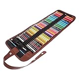 DOITOOL 1 Satz Farbige Bleistifte Set Wasserlösliche Künstlerfarbstifte für Skizzieren und Zeichnen Tragbare Malstifte für für Kunstprojekte und