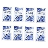 VALICLUD 8 Stück Teiliges Wiederverwendbare Kühlbeutel Multifunktionale Eisbeutel für Verletzungen Schmerzlinderung und Kühlung für Outdoor Aktivitäten und Notfälle