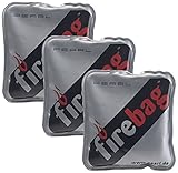 firebag Wärmepads zum Knicken: 3er-Set Taschenwärmer Firebag für warme Hände, wiederverwendbar (Knick Wärmekissen, Taschenwärmer Knicken, beheitzbare Handschuhe)