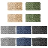 Tucnoeu 10 Stück Bunt Elastische Gürtelschlaufe Nylon Gürtelschlaufen zum Befestigen von Gürteln, Rucksäcken, Tragetüchern(Schwarz, Grün, Beige, Grau, Blau)