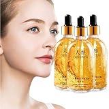 Ginseng Polypeptide Anti-Ageing Essence, Ginseng Anti Wrinkle Serum, Ginseng Essence, Ginseng Serum, Peptid-Anti-Falten-Ginseng-Serum, Gesichtspflege für alle Hauttypen, 100ml (3 Stück)