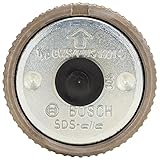 Bosch Accessories 1603340031 Schnellspannmutter SDS Clic M14 (Zubehör Winkelschleifer), Silber, Dicke: 14 mm (1er Pack)