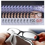 10PCS Antibeschlagtuch, Anti Fog Tücher, Brillenputztuch, Anti Beschlag Reinigungstücher, Mikrofasertücher, Anti-Fog-Tuch für Brillen, Reinigungstuch für wiederverwendbare Gläser Grau