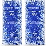 2x XXL Kühlpads - 28x12 cm Kalt Warm Kompressen blau, Groß - Wärmekissen & Kühlpacks - Gel Kühlkissen - für Prellungen, Schmerzen - Coolpack - MADE IN GERMANY