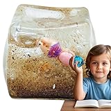 Fidget Toy Stress Cube | Schöne Würfel Squishy Ostergeschenke | 6cm wiederverwendbarer Stressball | Einfach zu bedienen | Weiche Details | 6cm | Für Roadtrip im Freien im Freien