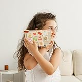 Nene Toys Meine Einkaufsliste – Lernspiel zum Zählen & Zuordnen ab 3 Jahre – Memo Brettspiel für Kinder – Montessori Holzspielzeug mit Magneten – Geschenk für Jungen & Mädchen 3 4 5 6 7 Jahre